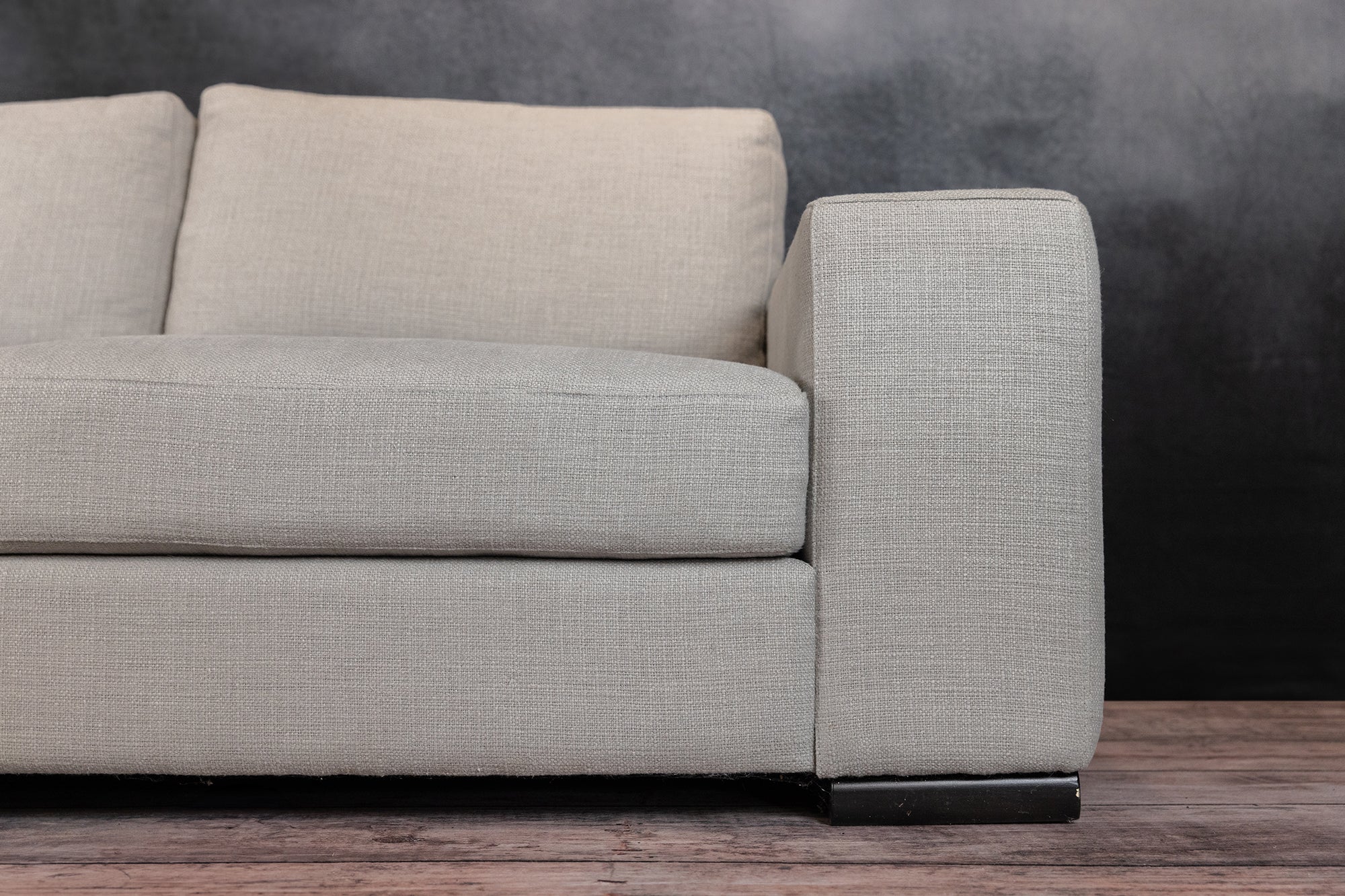 Luxury Milano Sofa Chaise - Modern Sectional Couch with Chaise Lounge for Living Room, Home Theater & Lounge Areas - Comfortable Upholstered Fabric Sofa Bed