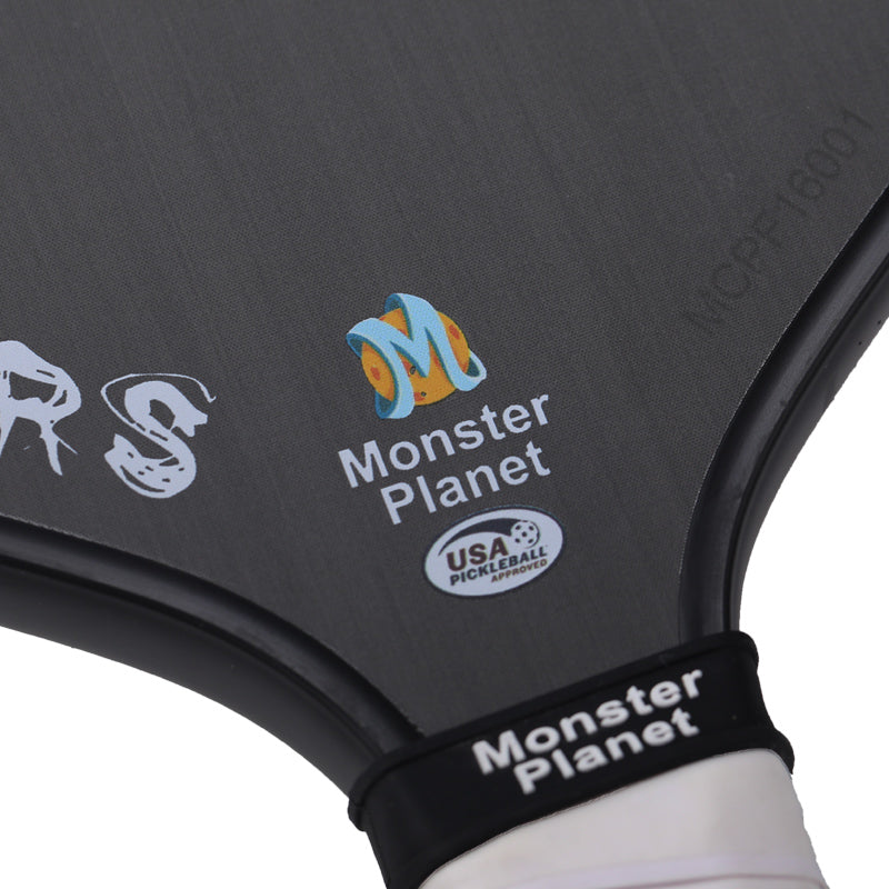 Monster Planet Mars 16mm Carbon Fiber Pickleball Paddle - Professional Tournament Grade Paddle for Outdoor & Indoor Play - Perfect for Competitive Matches and Recreational Games