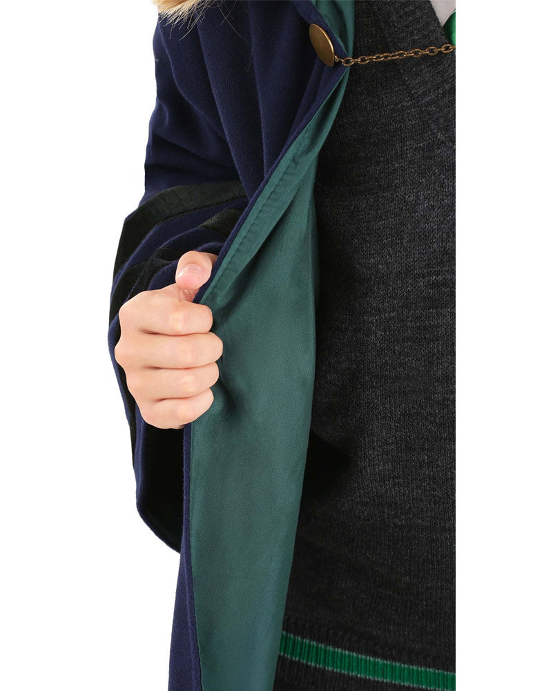 1920s Hogwarts Slytherin Kids Costume Robe - Official Harry Potter Outfit for Halloween, Cosplay & Themed Parties | Perfect for Book Week & Movie Nights