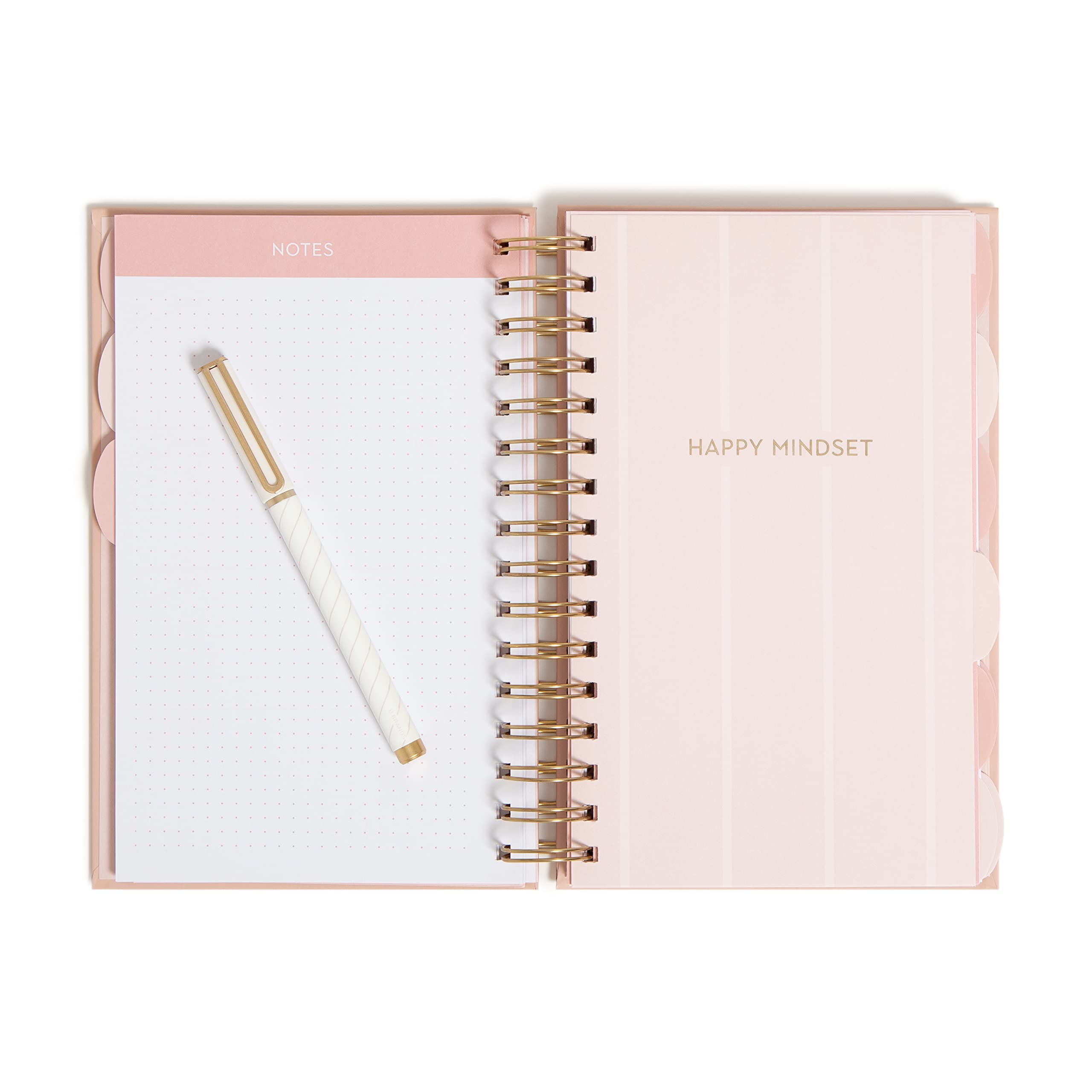 U Brands Blush 'I Got This' Planner Kit - Includes Planner, Pen, Sticker Book, Sticky Notepads & Charm | Perfect for Organizing, Goal Setting & Productivity | Great Gift for Students & Professionals