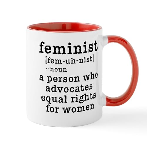 White/Red Inside - Feminist Definition Mug
