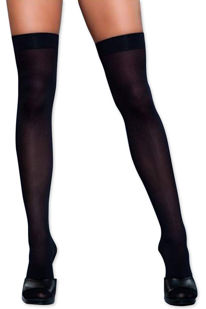 NEON NATION Women's Thigh High Stockings - Opaque, Colorful & Comfortable - Perfect for Cosplay, Party Outfits & Fashion Styling
