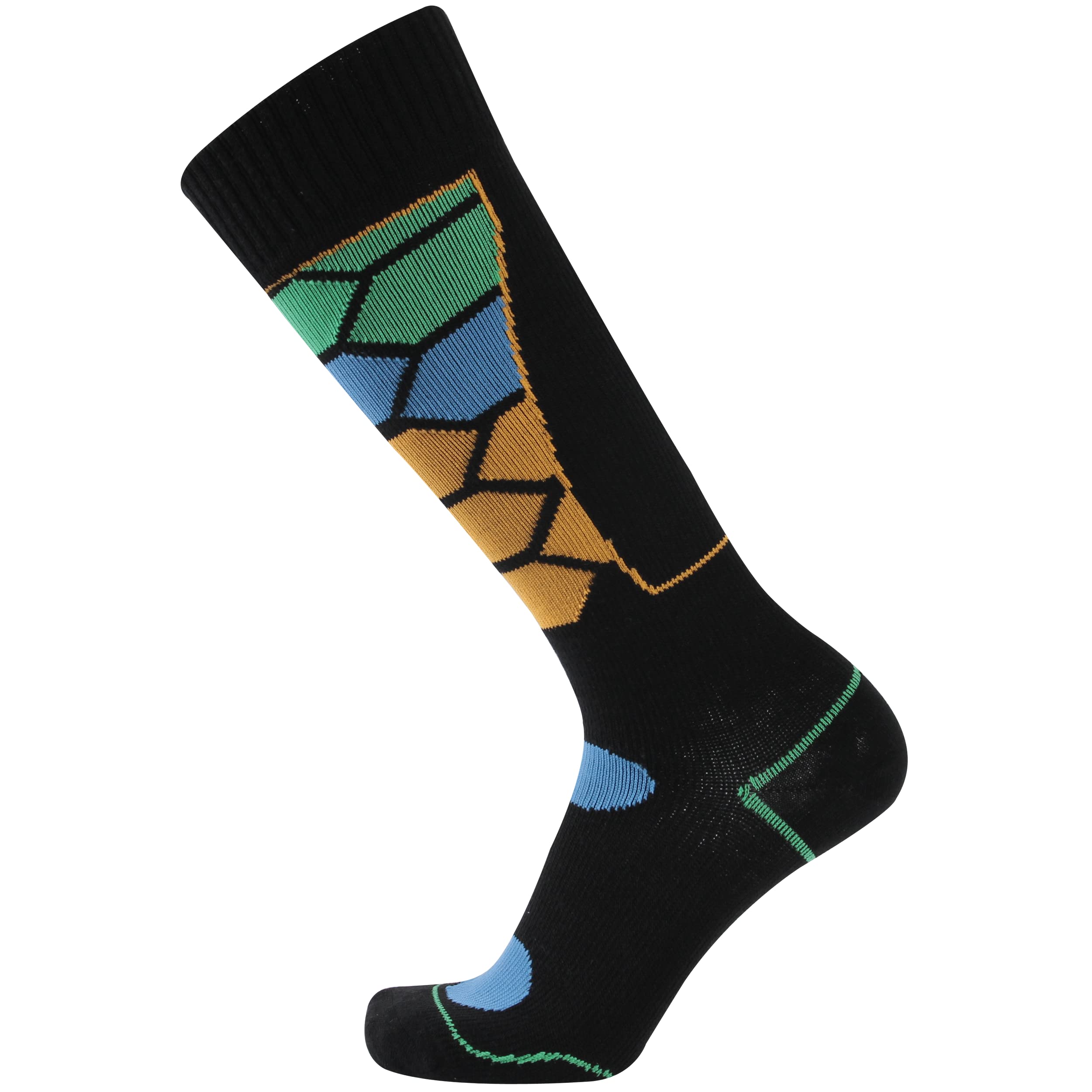 Waterproof Knee High Socks for Men & Women - Breathable Hiking & Kayaking Socks (1 Pair) - Stay Dry for Outdoor Adventures, Fishing & Winter Sports