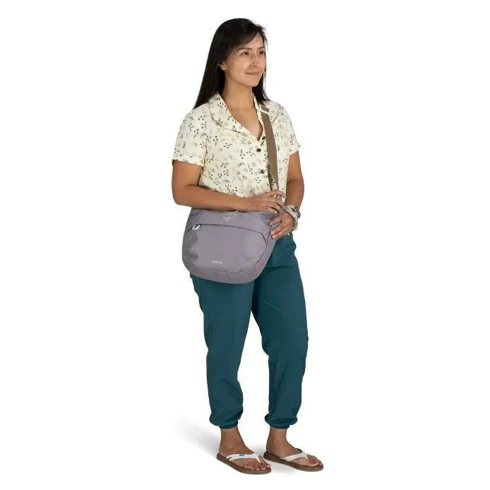 Osprey Daylite Crossbody Pouch - Lightweight Travel Waist Pack for Hiking, Running & Everyday Use | Water-Resistant & Compact Storage