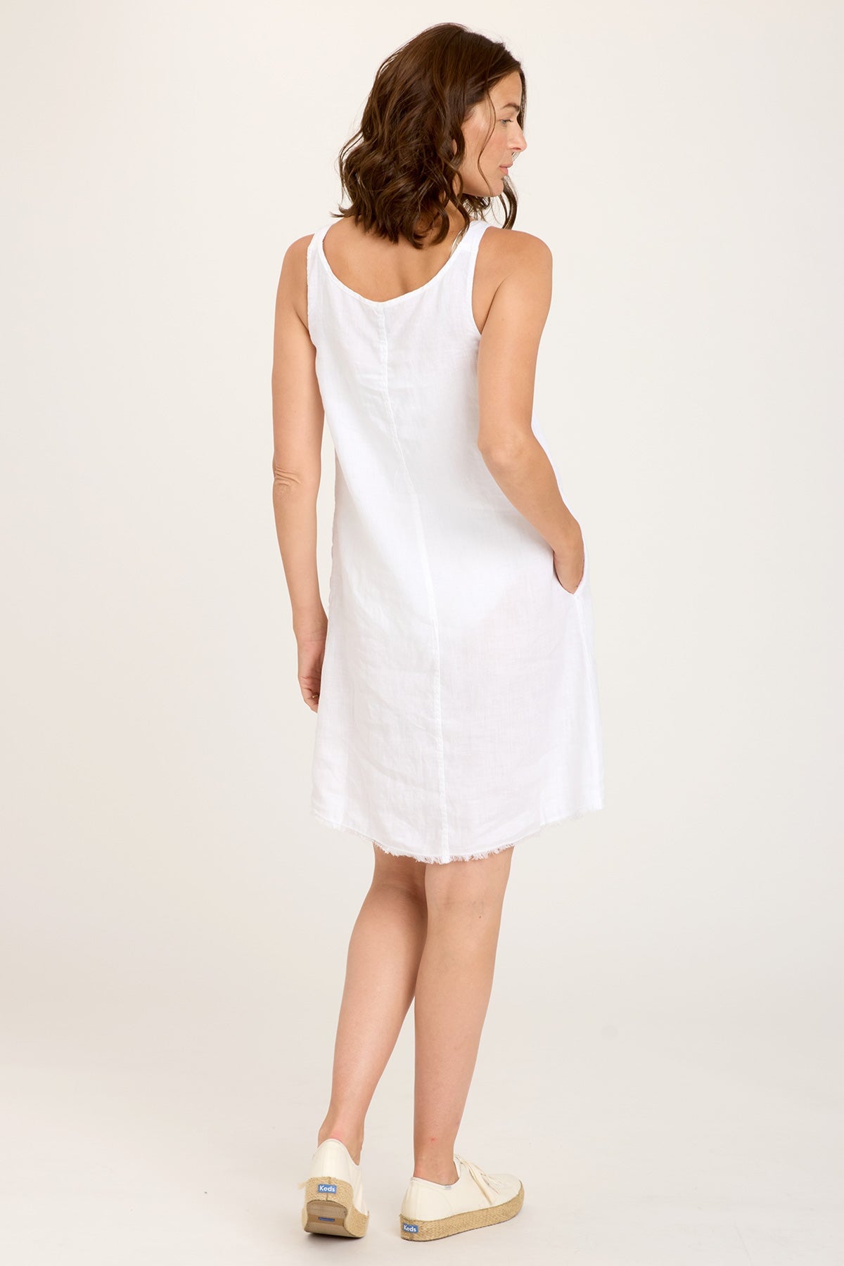 Pilar Tank Dress for Women - Casual Summer Sleeveless Flowy Dress - Perfect for Beach, Vacation, and Everyday Wear
