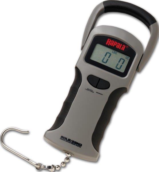 Rapala Digital Fishing Scale - 50lb Capacity, Waterproof & Portable for Anglers - Perfect for Bass, Trout, and Saltwater Fishing Adventures