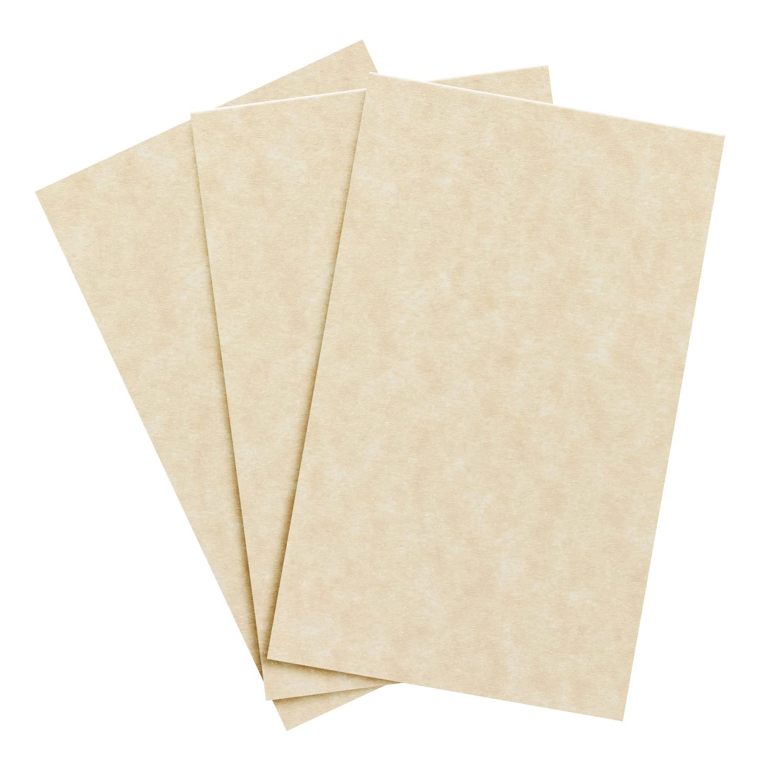 Premium Aged Parchment Cardstock Paper - 65lb (176gsm) Legal Size 8.5