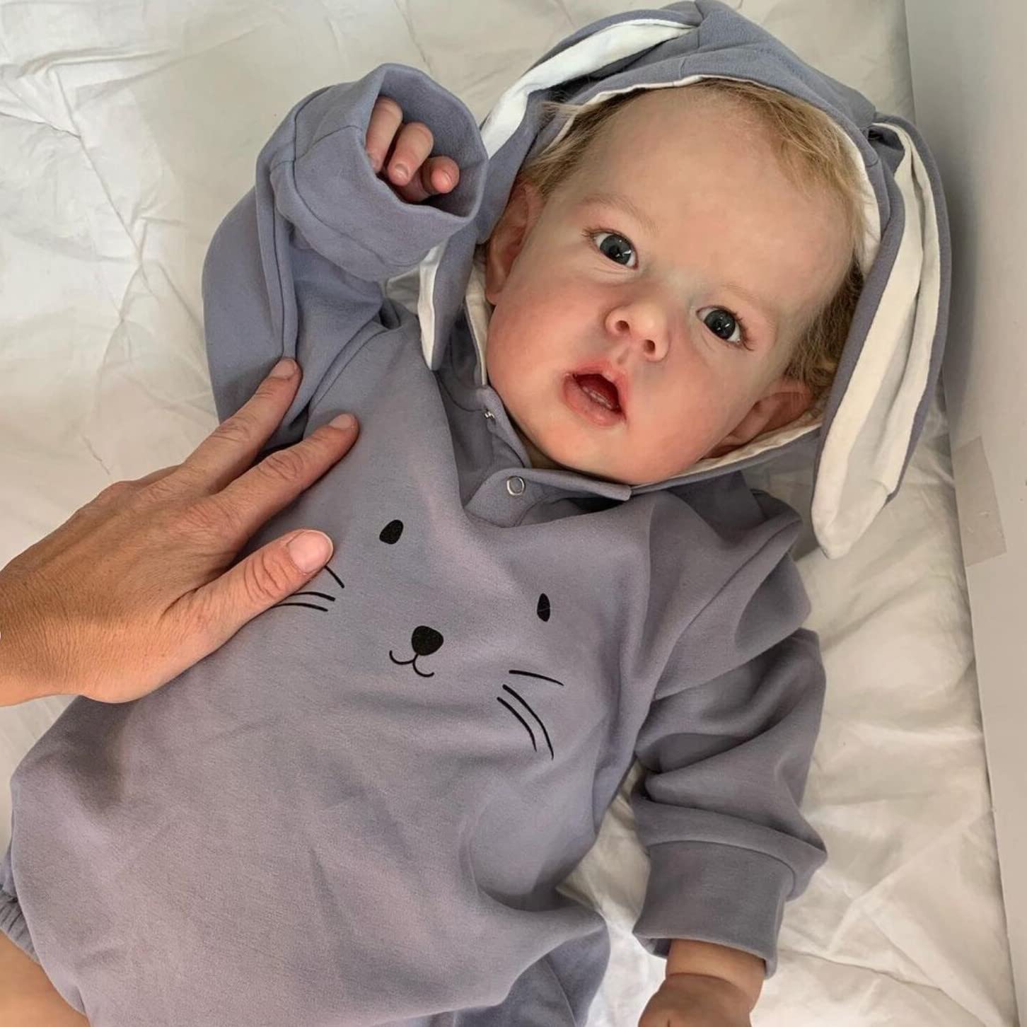 Lifelike Reborn Baby Doll Boy 20 Inch - Realistic Weighted Newborn Baby Doll with Soft Body - Perfect Gift for Kids 3+ & Collectors - Great for Role Play, Therapy, and Nursery Decor