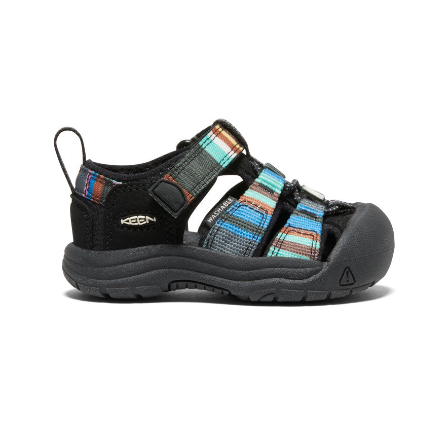 Newport H2 Kids Sandals for Toddlers - Raya Black | Comfortable & Durable Beach Shoes for Boys & Girls | Perfect for Summer, Pool, and Outdoor Play