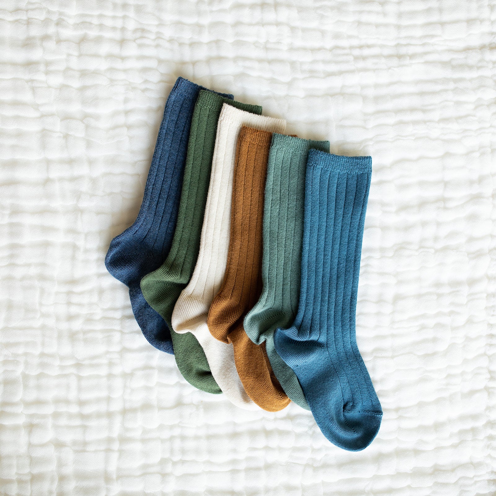 Women's Ribbed Knee High Socks - Soft Stretchable Cotton Blend Fashion Socks for Fall & Winter - Perfect for Boots, Outfits, and Casual Wear