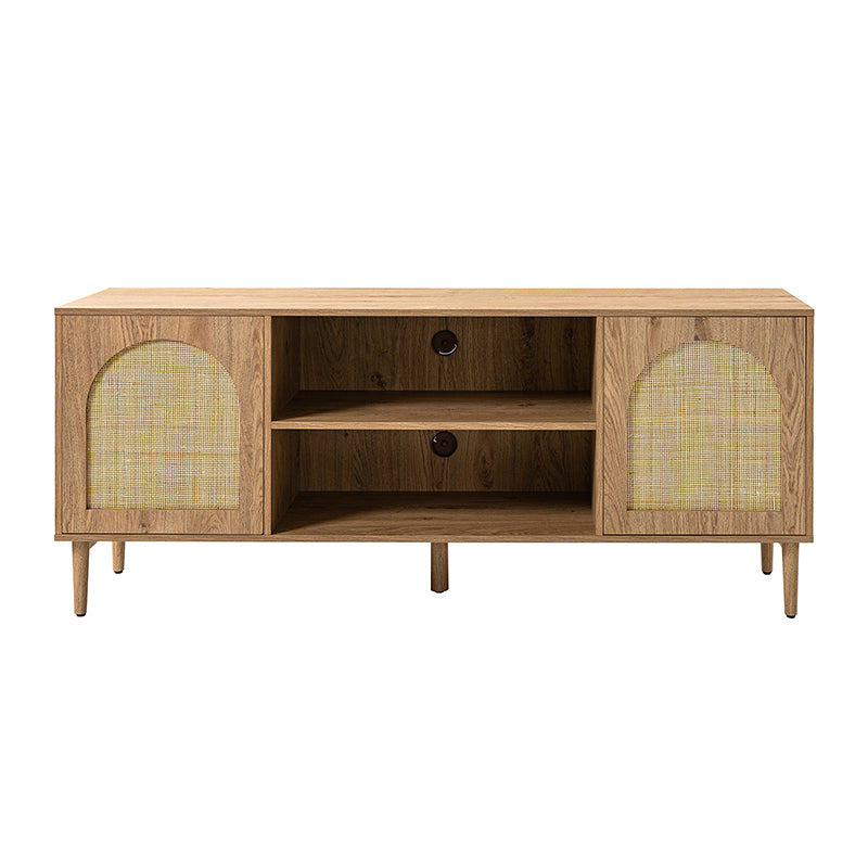 Norbert TV Stand Rattan for TVs up to 65