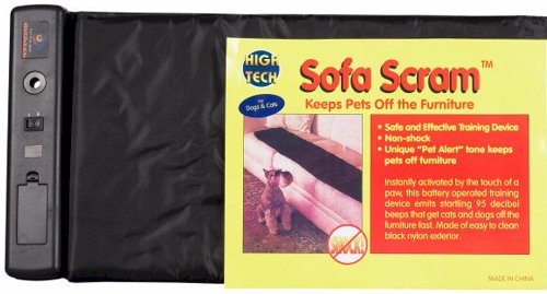 Sonic Pet Deterrent Pad - High Tech Dog & Cat Repellent Sofa Protector for Furniture Protection - Keep Pets Off Couches, Beds & Chairs