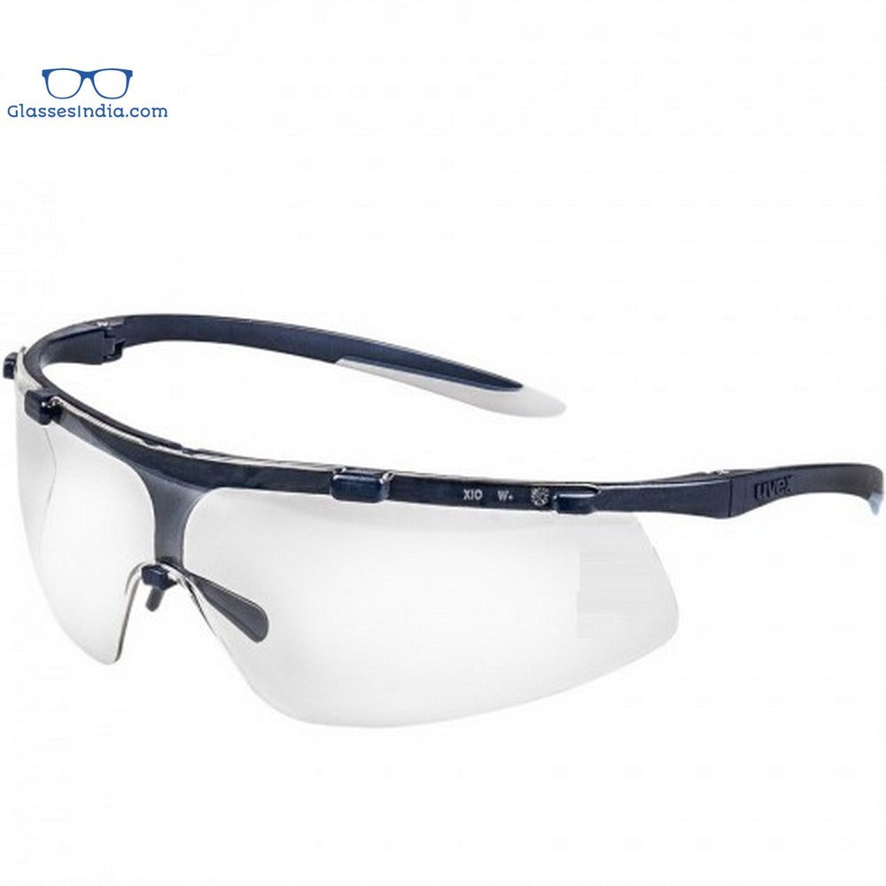 Uvex Super Fit Clear Safety Glasses 9178 265 - ANSI Z87.1 Certified Protective Eyewear for Construction, Woodworking & DIY Projects
