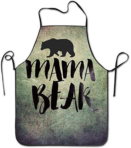 Mama Bear Matching Family Aprons Set - Kitchen Cooking, Baking, Gardening & Crafting Essentials for Parents & Kids | Perfect for Family Cooking, Holiday Baking & DIY Projects