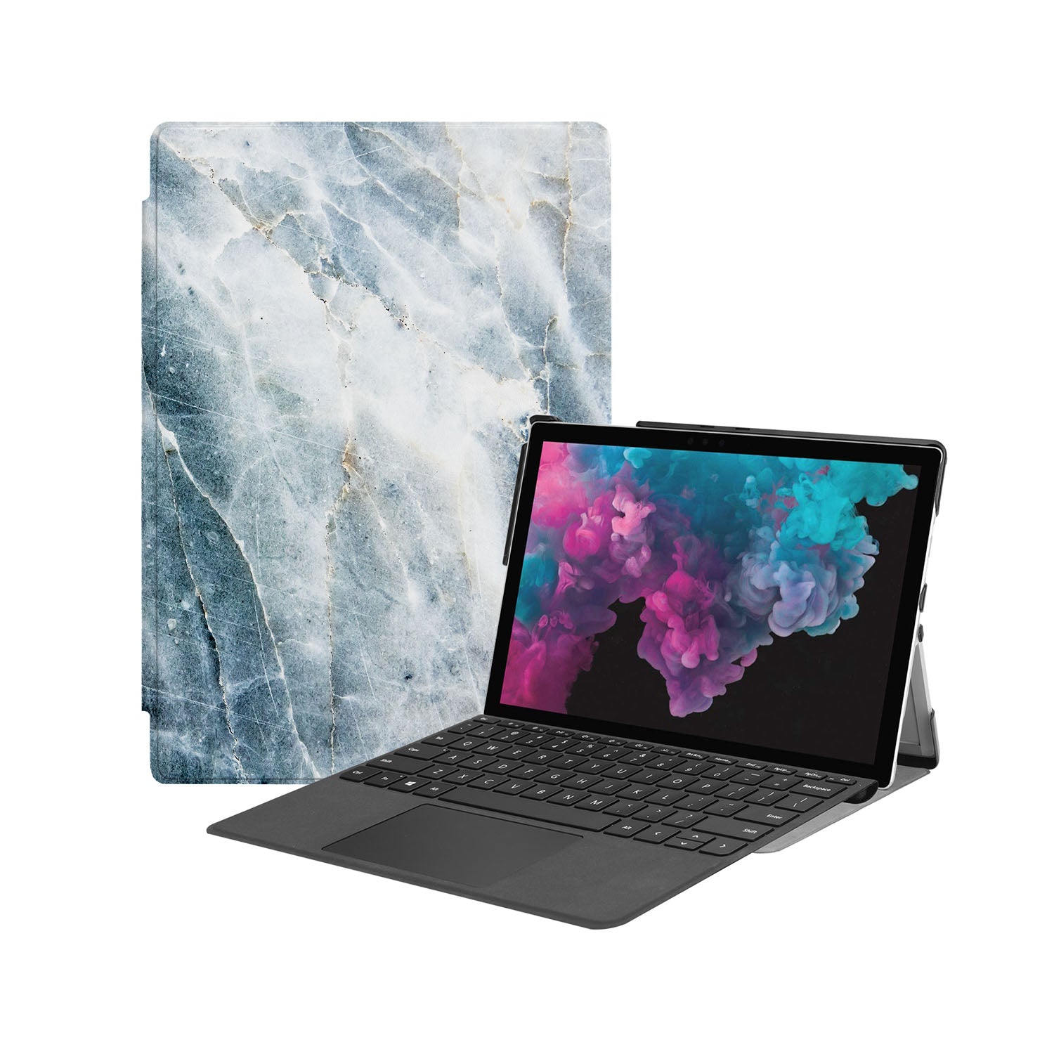 Microsoft Surface Case Marble Design - Premium Protective Cover for Microsoft Surface (2020 Model) | Perfect for Work, Travel & Everyday Use