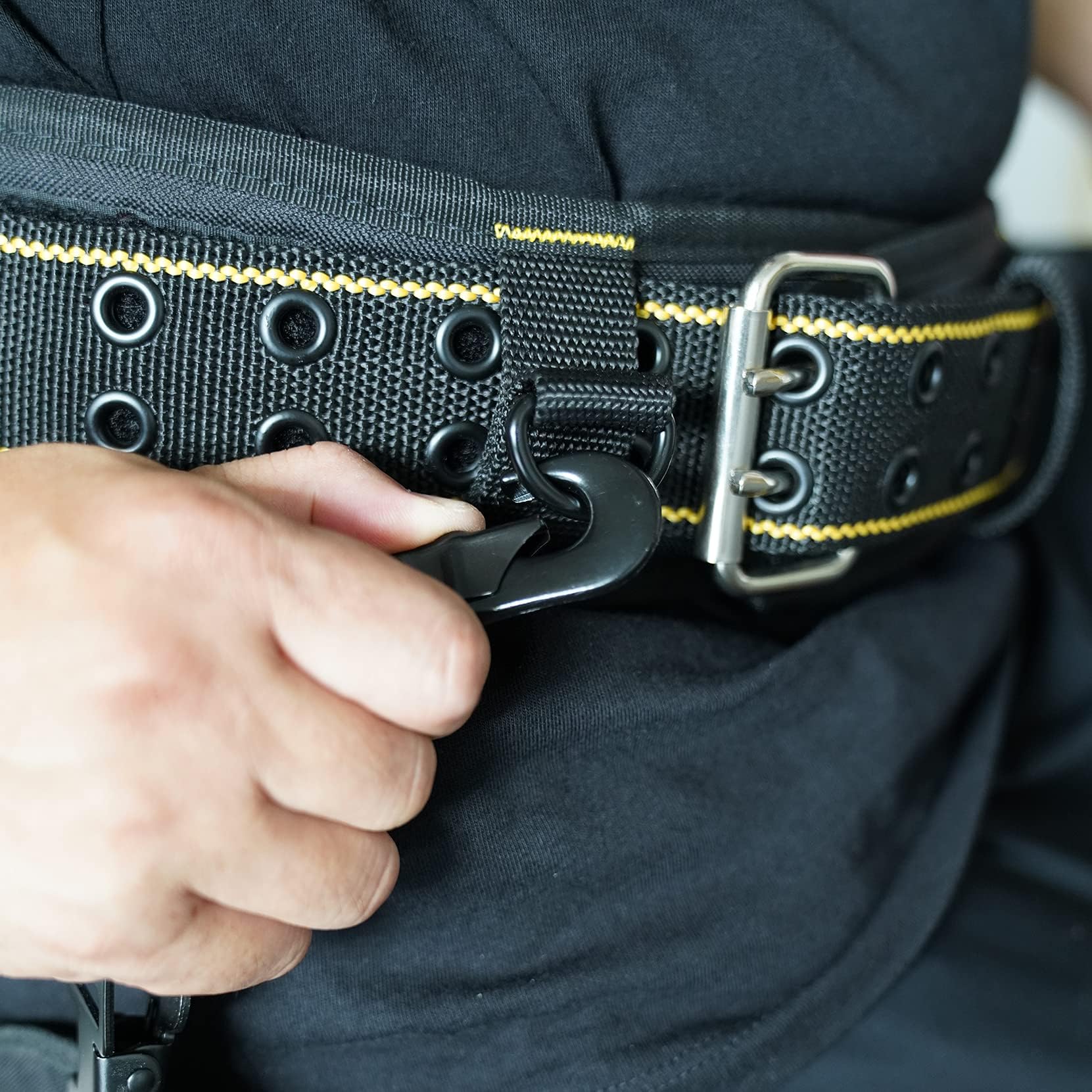 Firefighter Glove Clips Strap - Heavy Duty Glove Holder with Swivel Snap Hook for Firefighters & First Responders | Secure Glove Storage for Emergency Situations & Work Safety