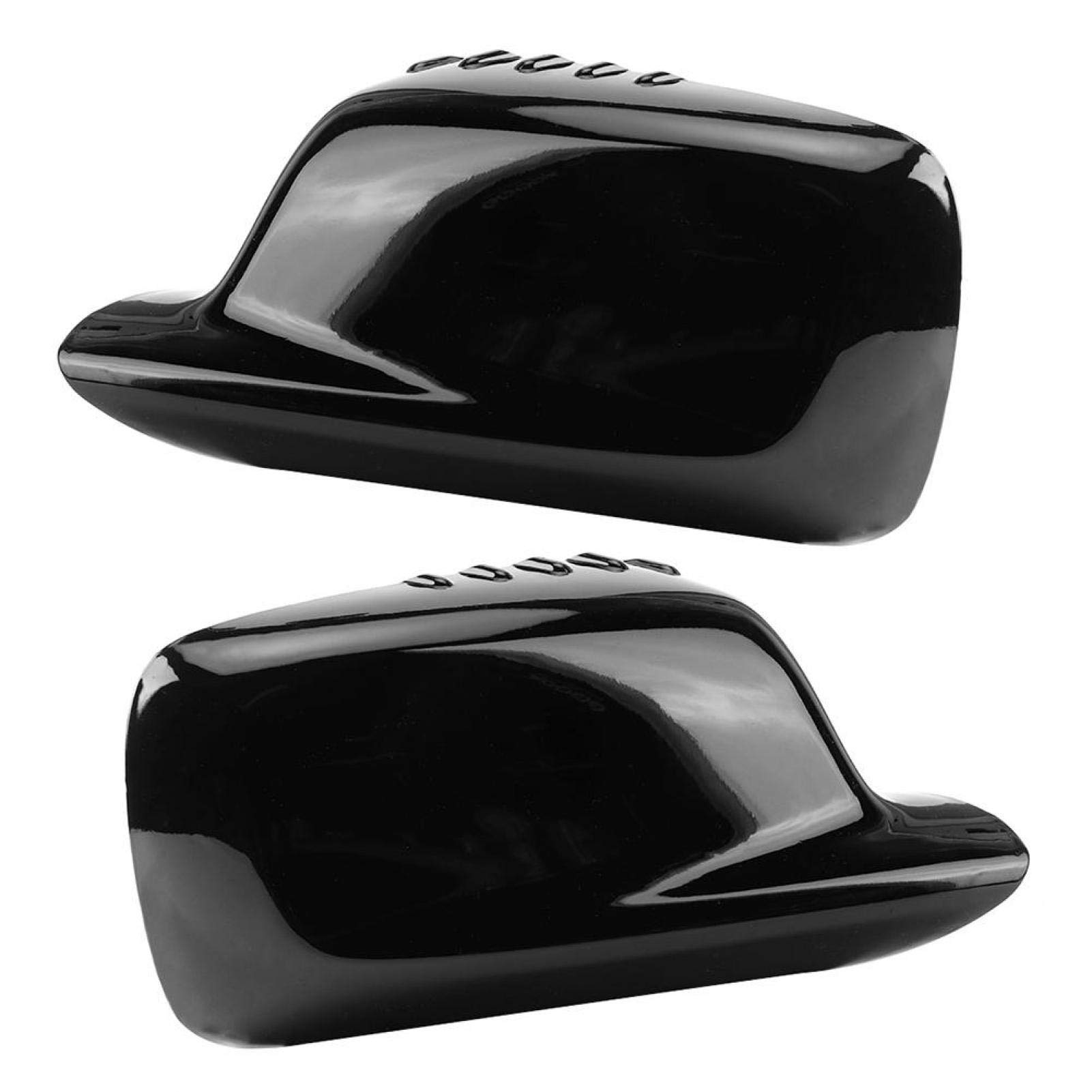 Yctze 51167074236 51167074235 Side Mirror Cover Replacement for BMW E46 323Ci 325Ci 328Ci - Left+Right Rearview Mirror Housing Shell (Pair) - Perfect for Car Exterior Upgrade & Mirror Protection