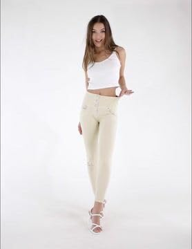 FREDDY WR.UP Women's Butt Lifting High Rise Skinny Jeans - Petite & Curvy Fit | Stretch Denim Pants for Everyday Wear & Night Out