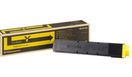 Kyocera 3050 3550Ci Yellow Toner Cartridge - High Yield Replacement for Kyocera Printers - Perfect for Office & Home Printing