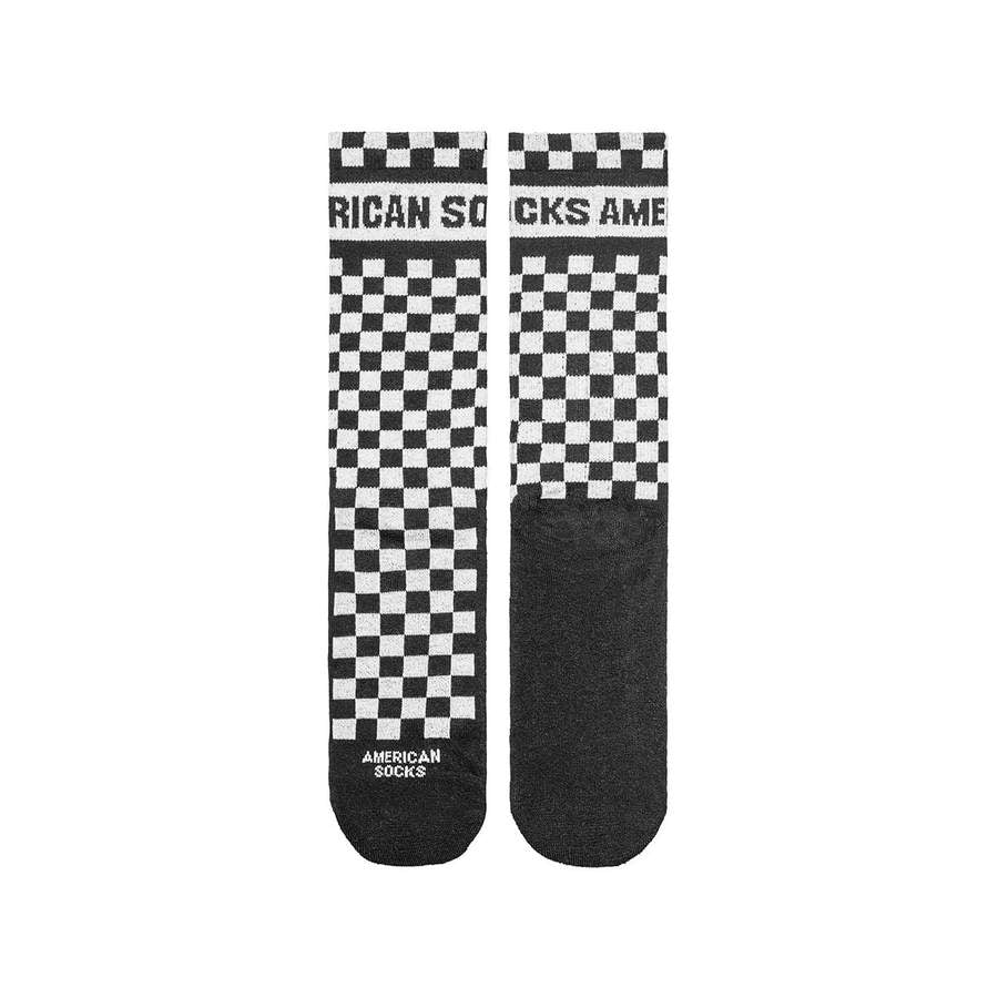 American Checkerboard Mid-High Socks - Stylish & Comfortable for Casual Wear, Sports & Everyday Use