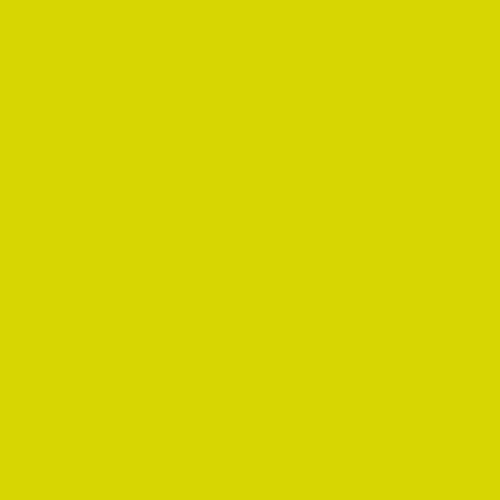 110 - Matte Lime Green (Hex Code: #D7d602)