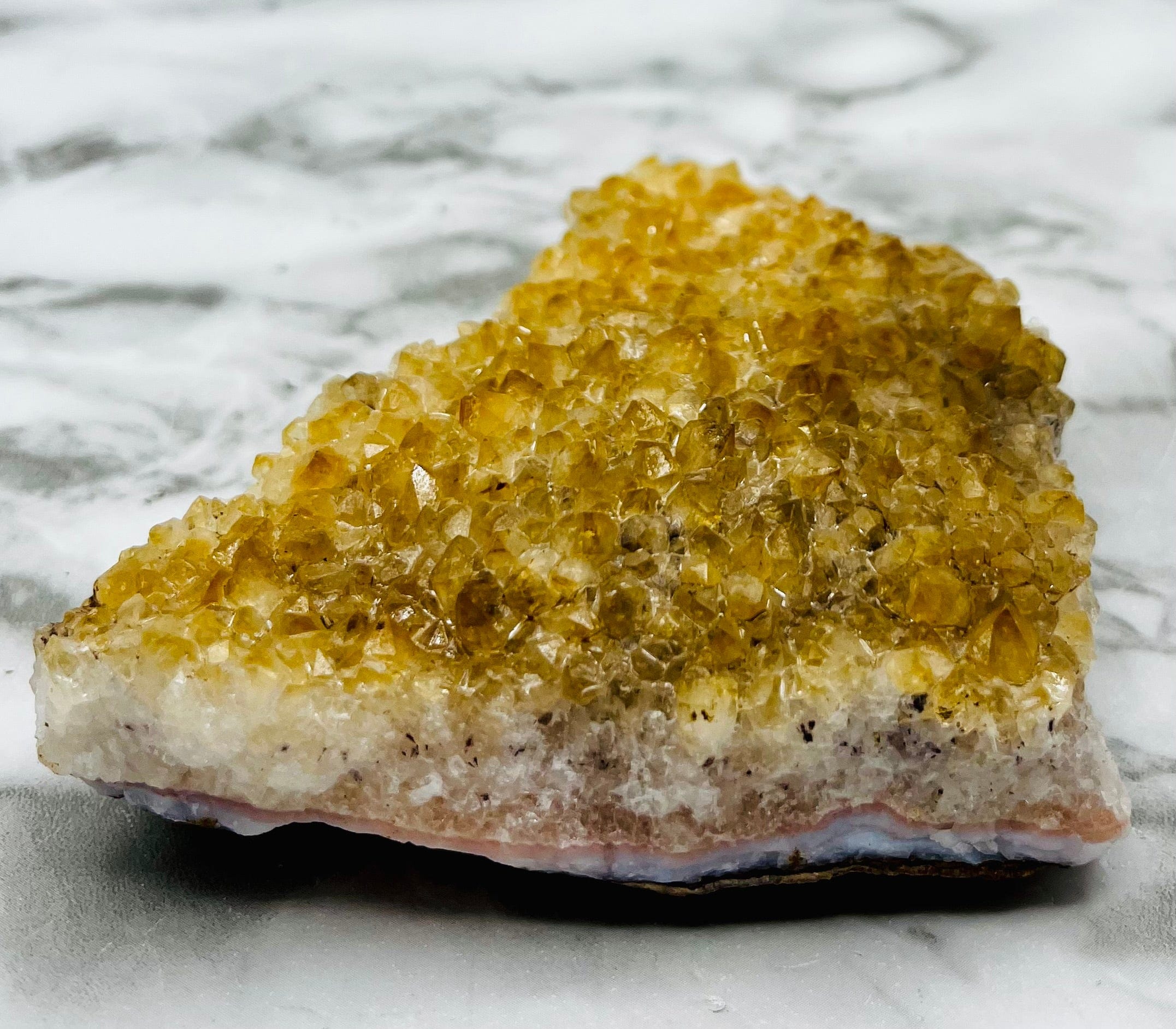 Natural Citrine Crystal Cluster - 43g Raw Citrine Stone for Healing, Meditation & Energy Work | Home Decor, Reiki, Chakra Balancing, Gift Idea