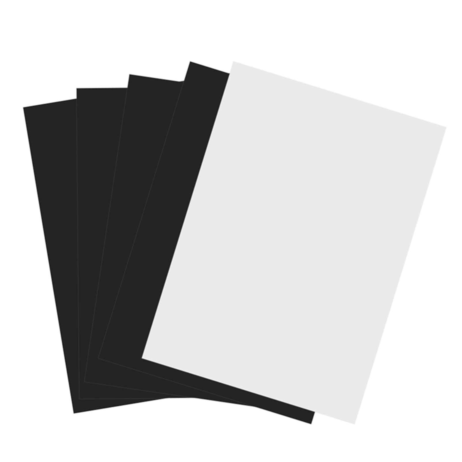 5-Pack A4 Flexible Magnetic Sheets for Inkjet Printing - Printable Photo Magnet Paper for DIY Crafts, Fridge Decor, School Projects & Office Organization