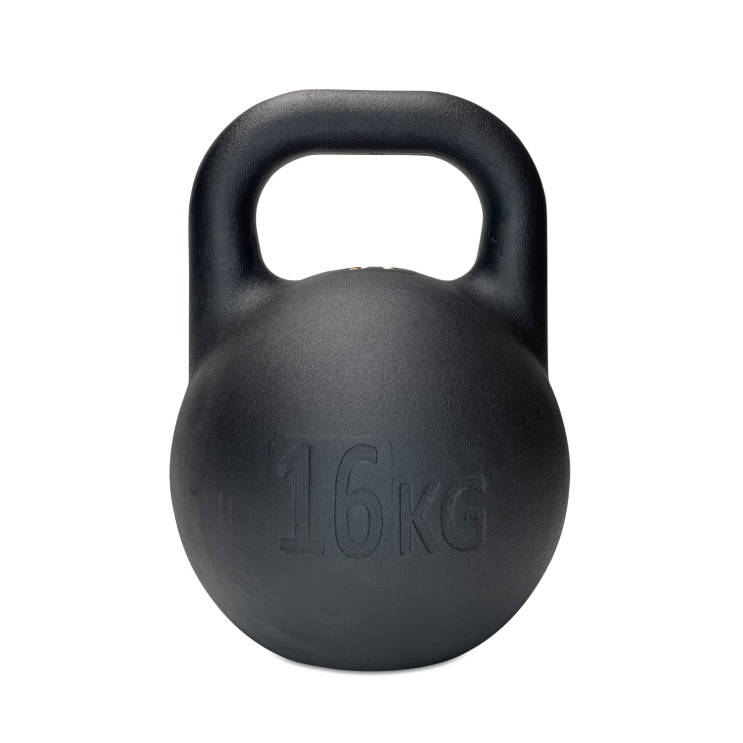 Premium 16KG Competition Kettlebell - Black - Ideal for CrossFit, Strength Training & Home Gym Workouts