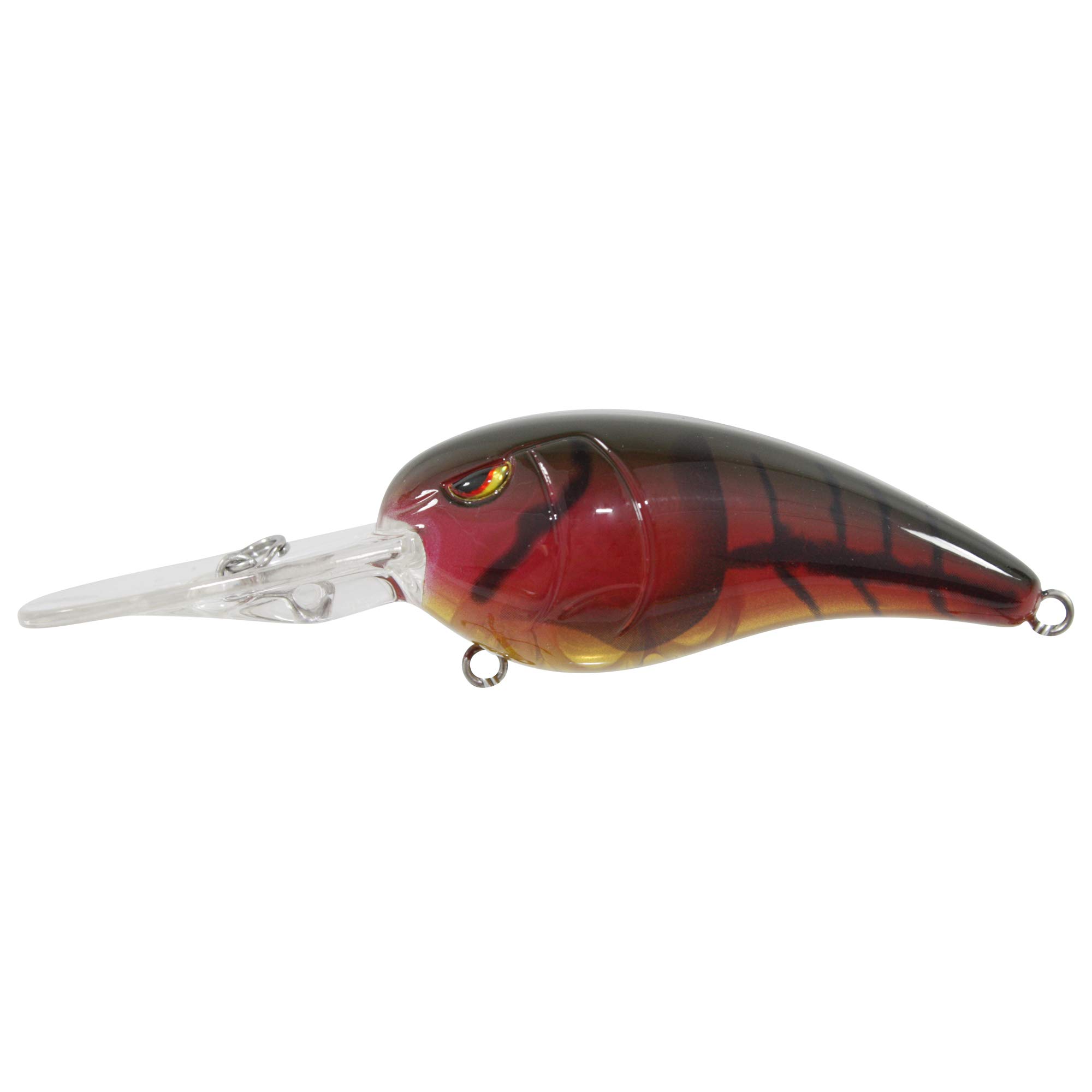 Spro RKCrawler 55 Fishing Lure - Red Crawfish Bait for Bass Fishing | Freshwater & Saltwater Use | Perfect for Crankbait and Jigging Techniques