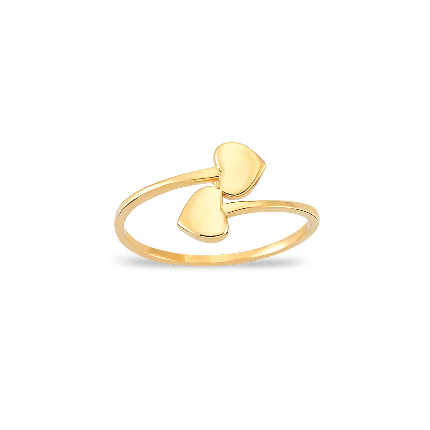 14K Solid Gold Stackable Ring for Women - Dainty Gold Band Ring, Elegant Minimalist Jewelry Gift for Her, Size 7 | Perfect for Everyday Wear, Stacking & Special Occasions