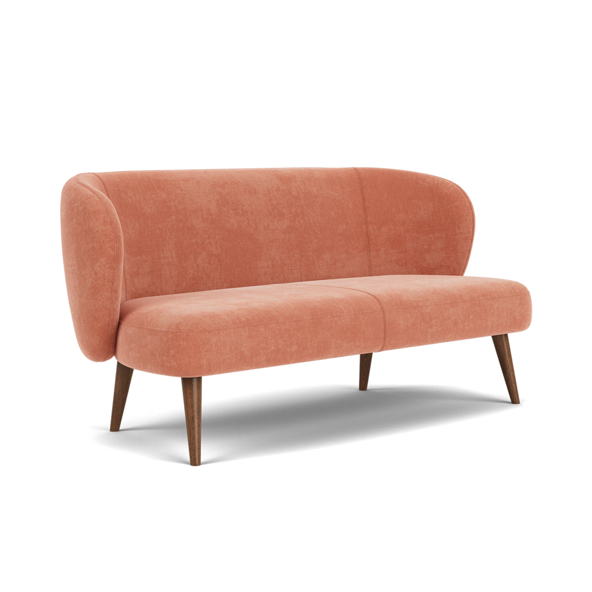 Kathleen Fabric 2 Seater Sofa - Modern Living Room Furniture for Small Spaces | Perfect for Apartments, Condos & Cozy Homes
