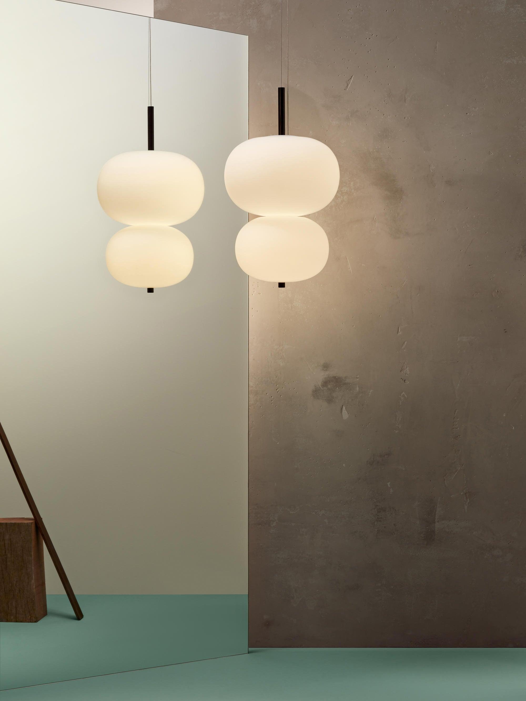 Ilargi Pendant Light - Modern Moon-Shaped Hanging Light Fixture for Dining Room, Kitchen Island, Bedroom & Living Room Decor