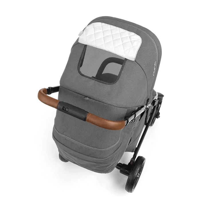 Nuna Tavo Stroller with Pipa URBN Infant Car Seat - Lightweight Travel System in Granite | Perfect for City Walks, Air Travel & Everyday Use