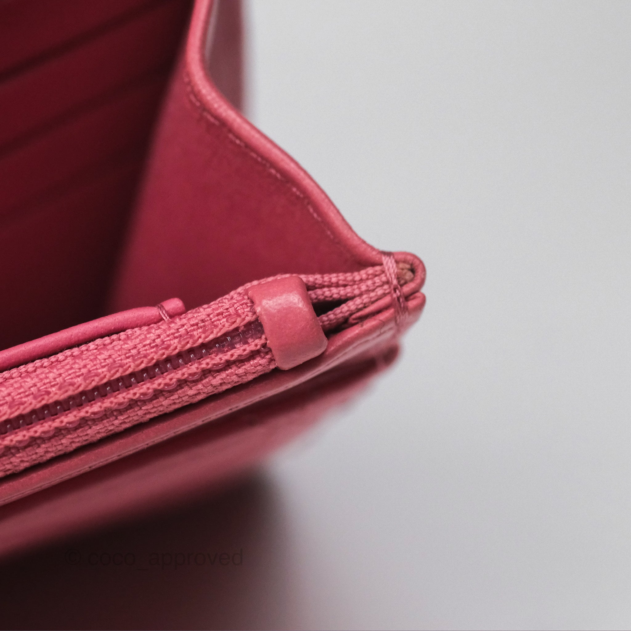Chanel Quilted Lambskin Pink Adjustable Chain Wallet on Chain WOC - Perfect for Evening Events, Parties, and Daily Luxury Use