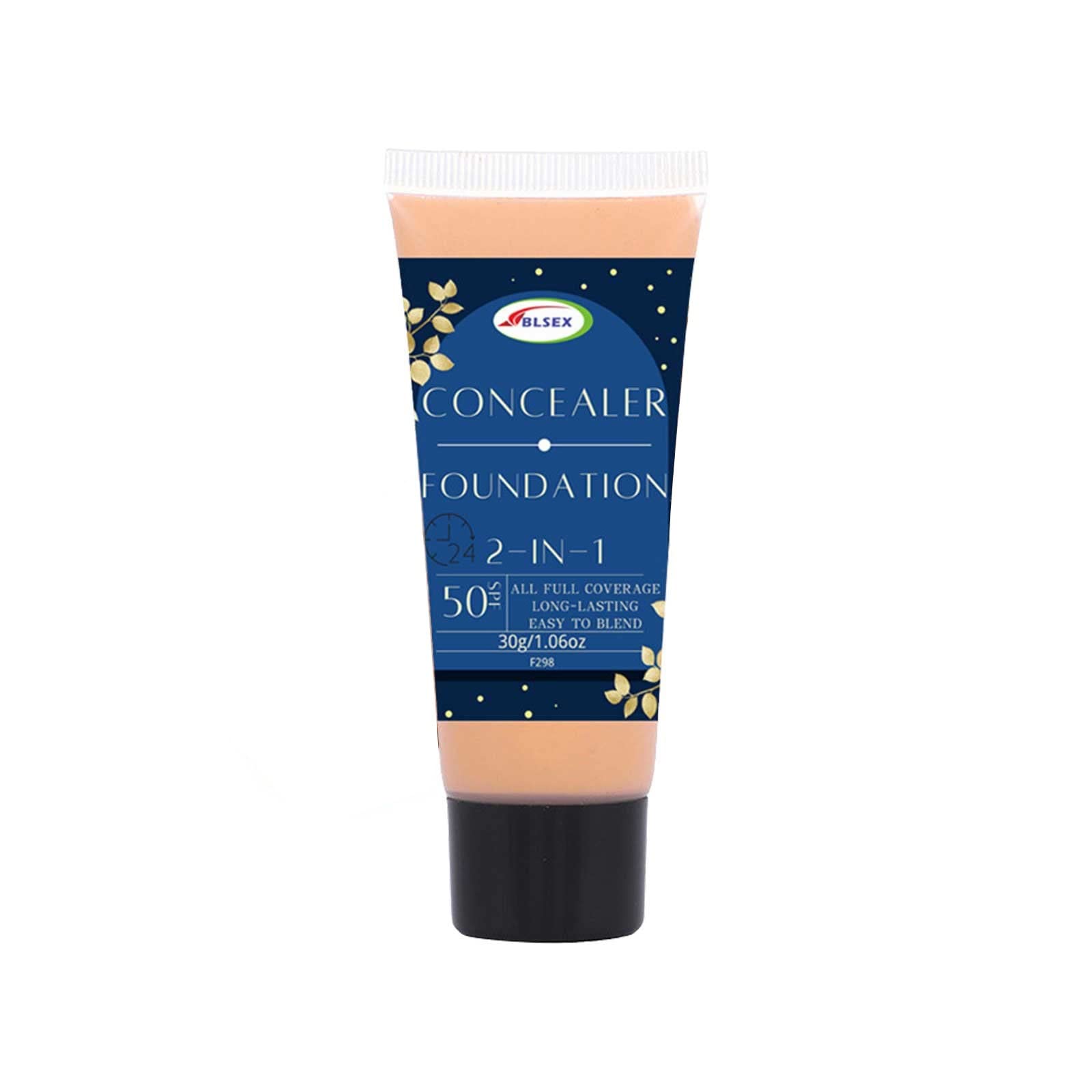Hydrating Full Coverage Foundation & Concealer - Color Correcting Tinted Moisturizer for All Skin Types | Evens Skin Tone | Makeup Forever Color | Perfect for Daily Wear, Special Occasions & Photography