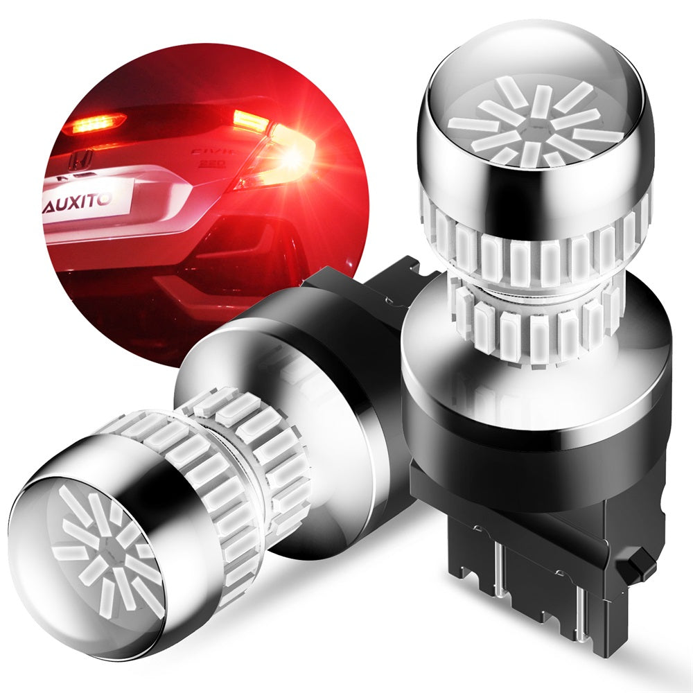 2024 Toyota Tundra Brake Tail Light & Rear Side Marker Light - 3157 LED Bulb Replacement for 2000-2024 Models - High Visibility Safety Lighting for Night Driving & Off-Road Adventures