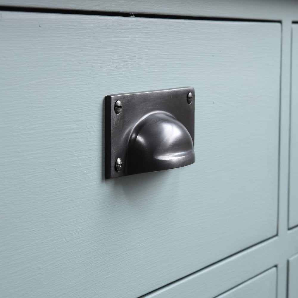 Matte Black Hooded Drawer Handle - Modern Cabinet Pulls for Kitchen & Bathroom - Half Price Sale - Perfect for Home Renovation and Furniture Upgrade