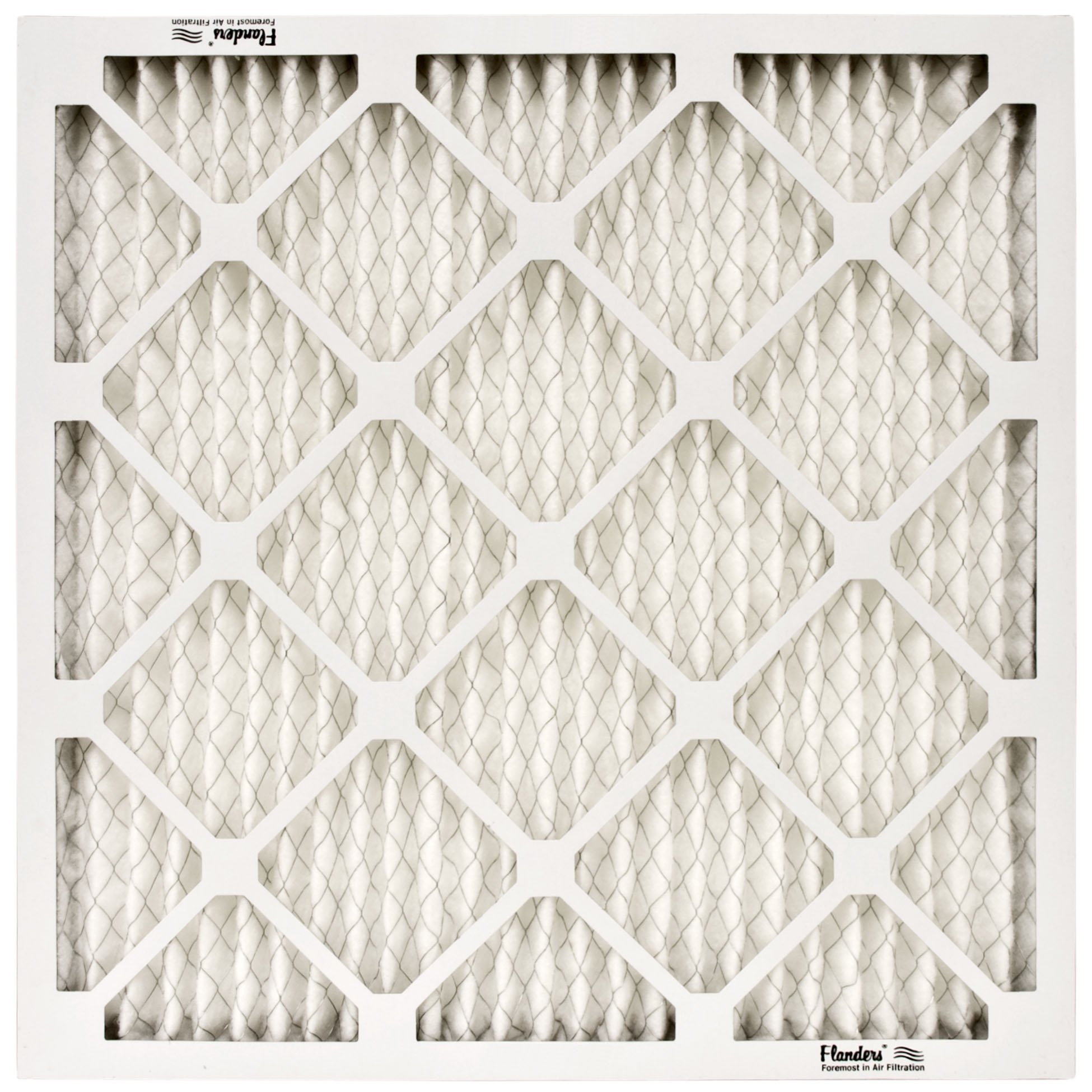 Flanders 95003.011425 NaturalAire MERV 13 Air Filter 14x25 Inches - 12 Pack | High Efficiency HVAC Furnace & AC Filters for Home & Office Air Purification