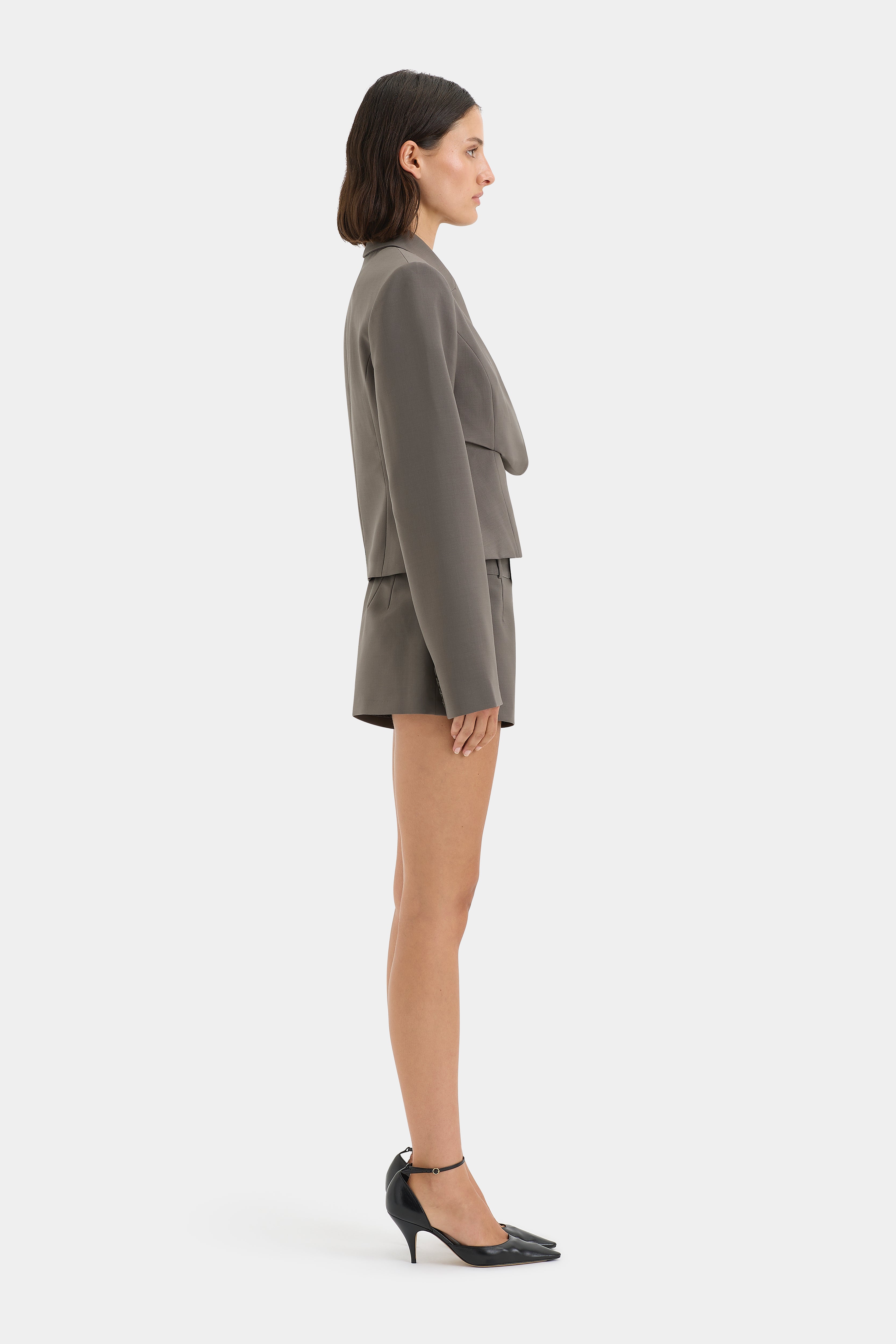 Elegant Maya Pleated Blazer for Women - Trendy Office & Party Wear - Perfect for Business Meetings, Weddings & Special Occasions