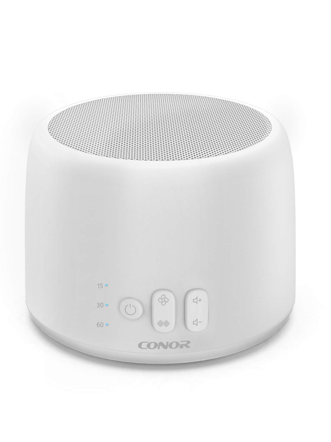 Conor White Noise Machine for Sleeping - 24 Soothing Fan & White Noise Sounds with Sleep Timer & USB Ports | Baby Sleep Aid, Office Privacy, Meditation & Relaxation