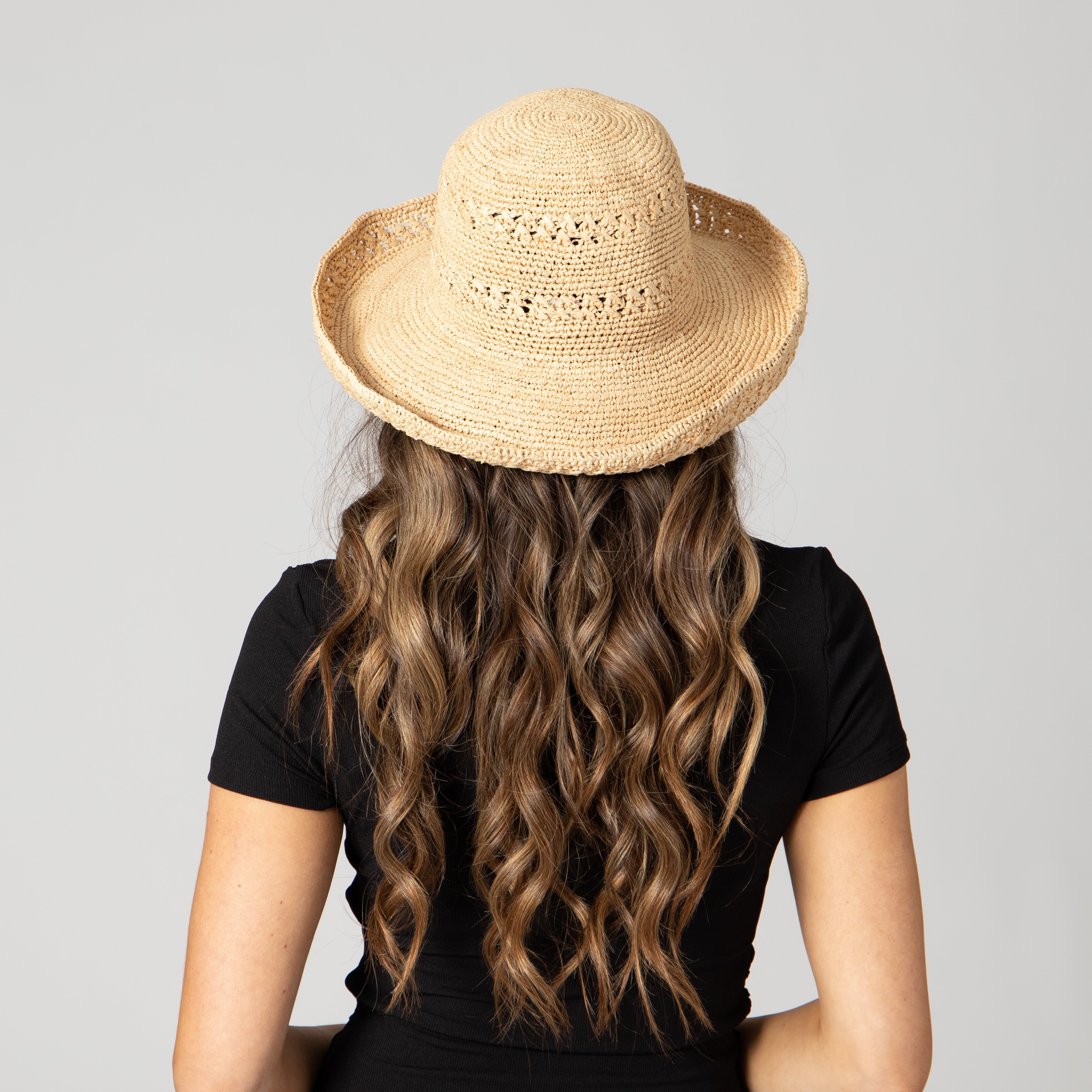 UV Protection Wide Brim Sun Hat for Women - UPF 50+ Summer Beach Hat for Outdoor Activities, Gardening, and Travel
