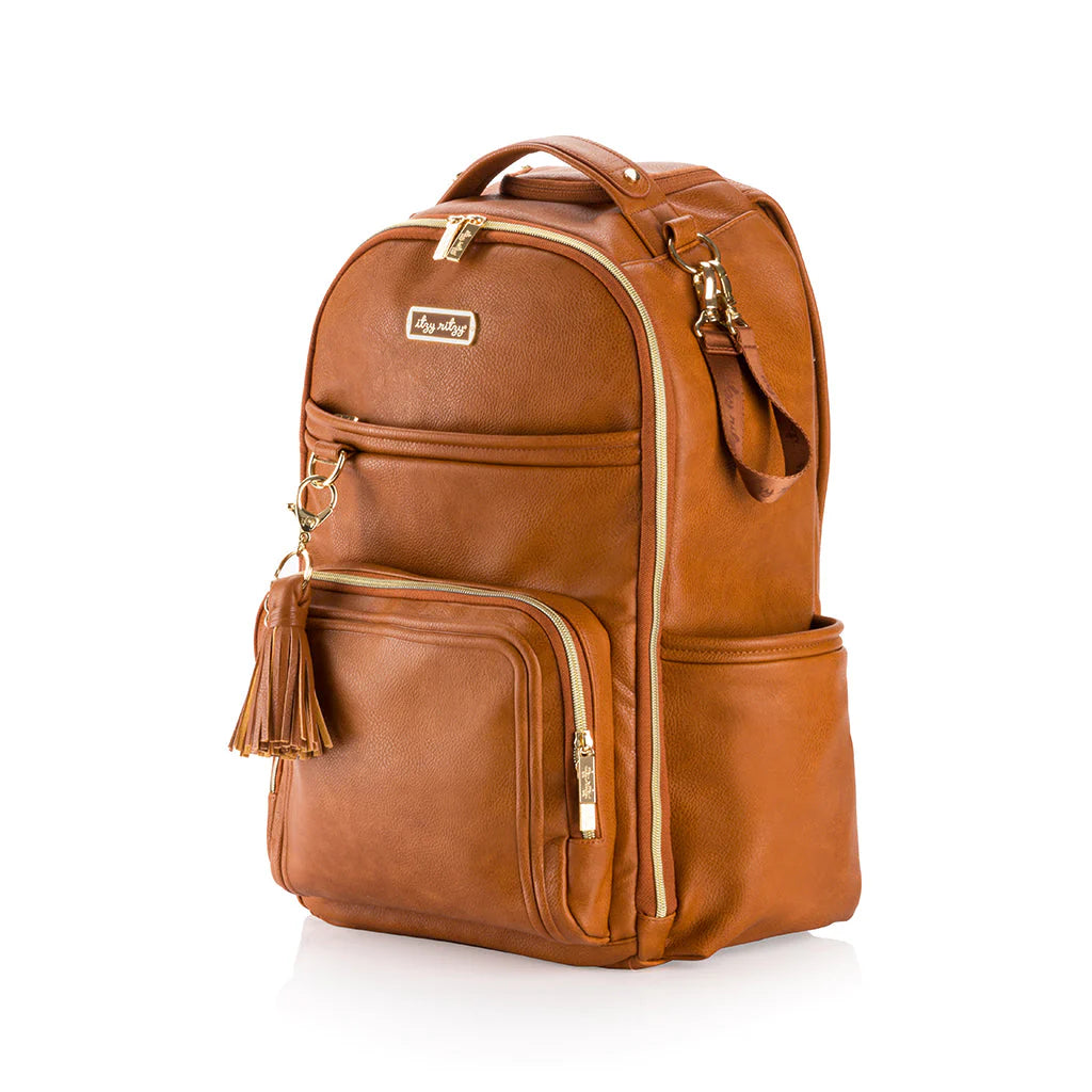 Itzy Ritzy Boss Plus Large Diaper Bag Backpack - Stylish & Spacious Baby Essentials Organizer for Moms on the Go | Perfect for Travel, Daycare & Family Outings