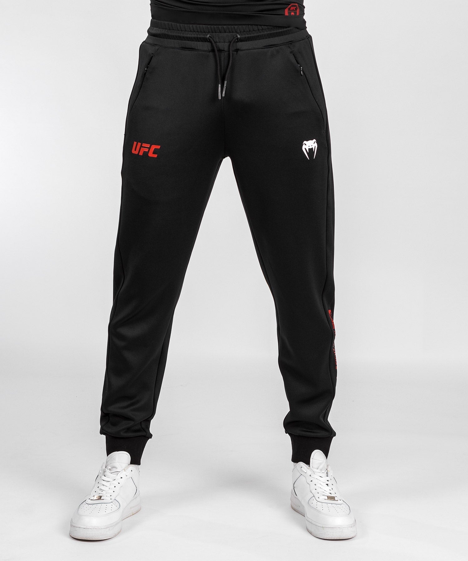 Venum UFC Adrenaline Fight Week Men's Performance Jogging Pants - Black | MMA Training, Gym Workout & Casual Streetwear