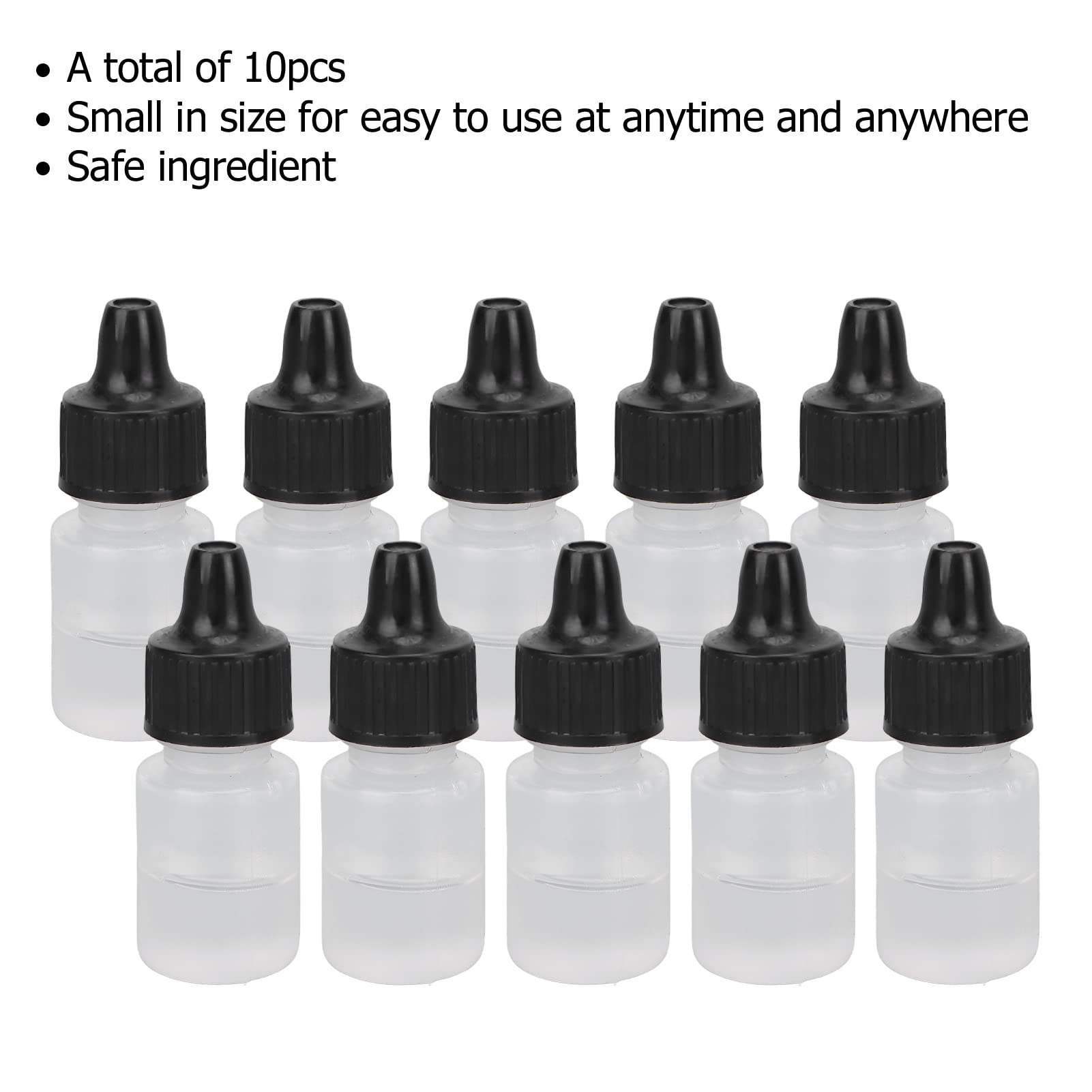 Premium Hair Trimmer Oil & Electric Shaver Lubricant - 10 Pack Blade Maintenance Oil for Hair Clippers, Razors & Grooming Tools | Extends Blade Life, Reduces Friction | Perfect for Home Barber Kits & Professional Salon Use
