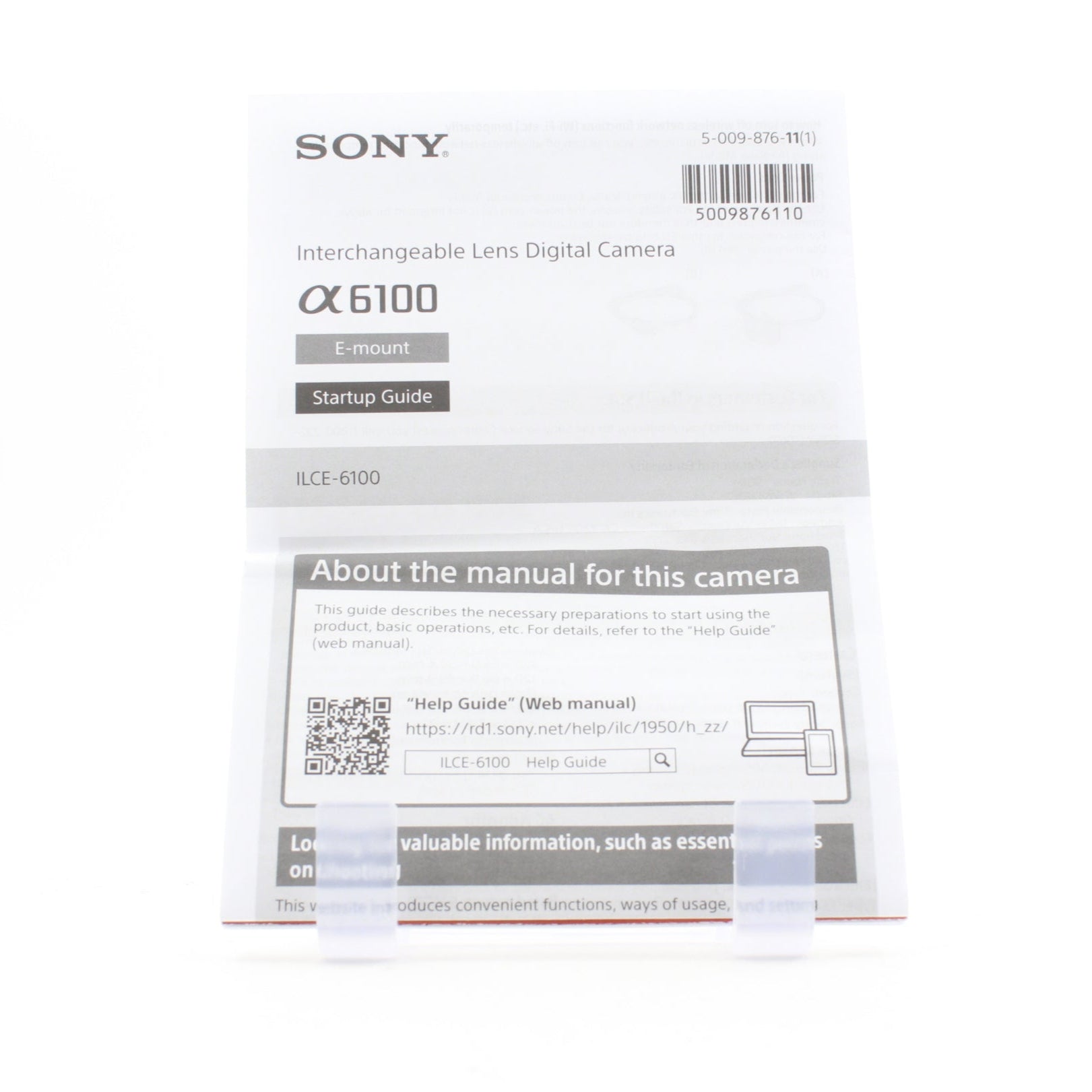 Open Box Sony Alpha a6100 Mirrorless Digital Camera Body Only - Perfect for Vlogging, Travel Photography & Content Creation