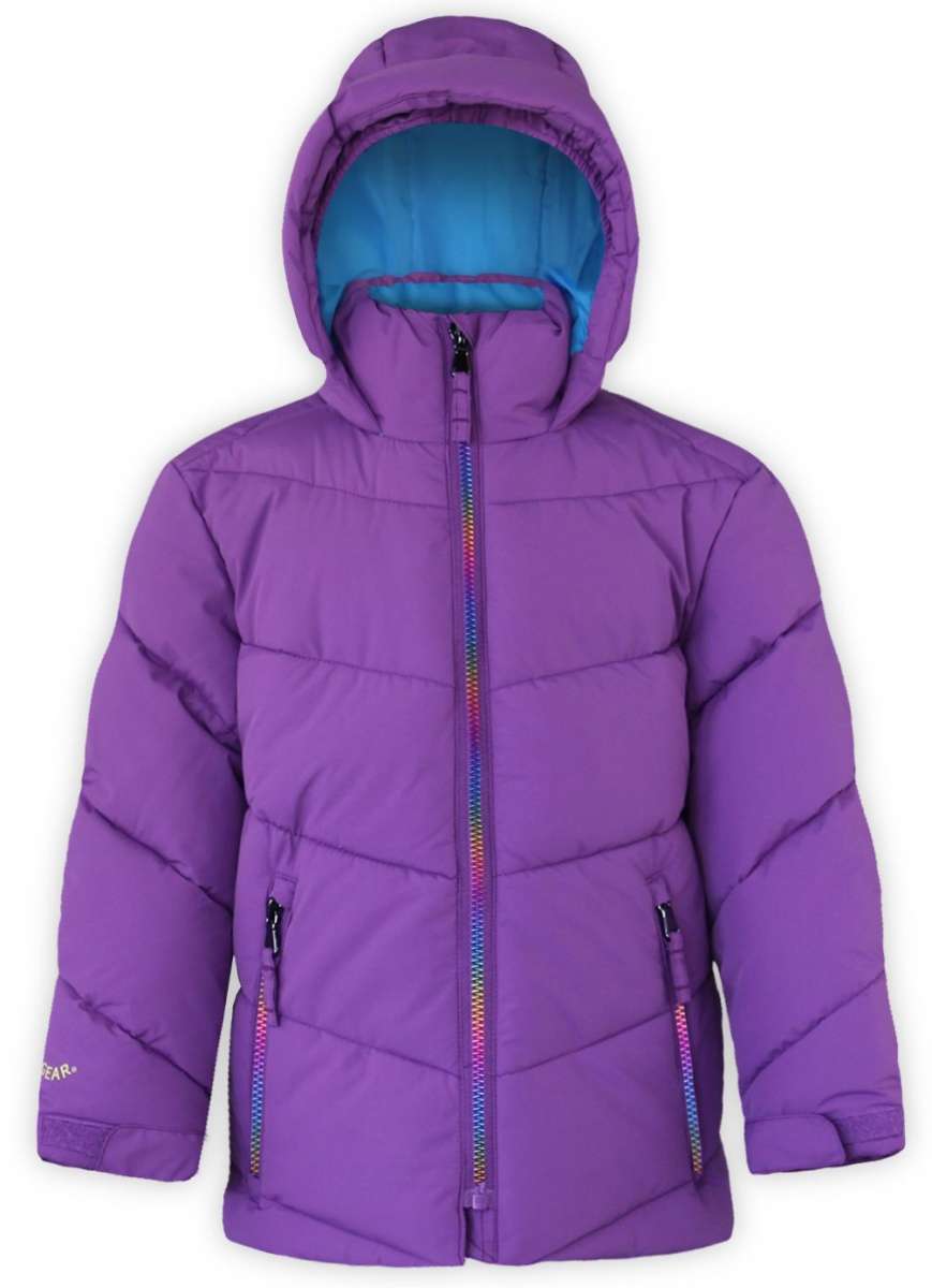 Boulder Gear Girls Penny Insulated Jacket 2022 - Waterproof Winter Coat for Kids, Warm Puffer Jacket with Hood - Perfect for Snow Play, Skiing & Outdoor Adventures