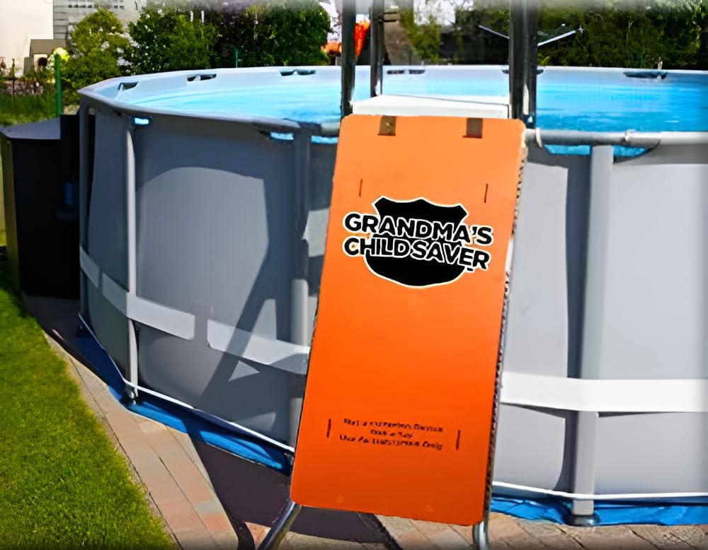 Expert Pool Safety Chain Lock - Child Saver Ladder Guard for Pools, Bunk Beds & RVs | Drowning Prevention Device for Home & Travel Safety