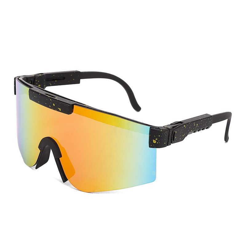 **Polarized Cycling Sunglasses for Men & Women - UV Protection, Anti-Glare Sports Goggles for Outdoor Cycling, Running, Hiking & Driving**