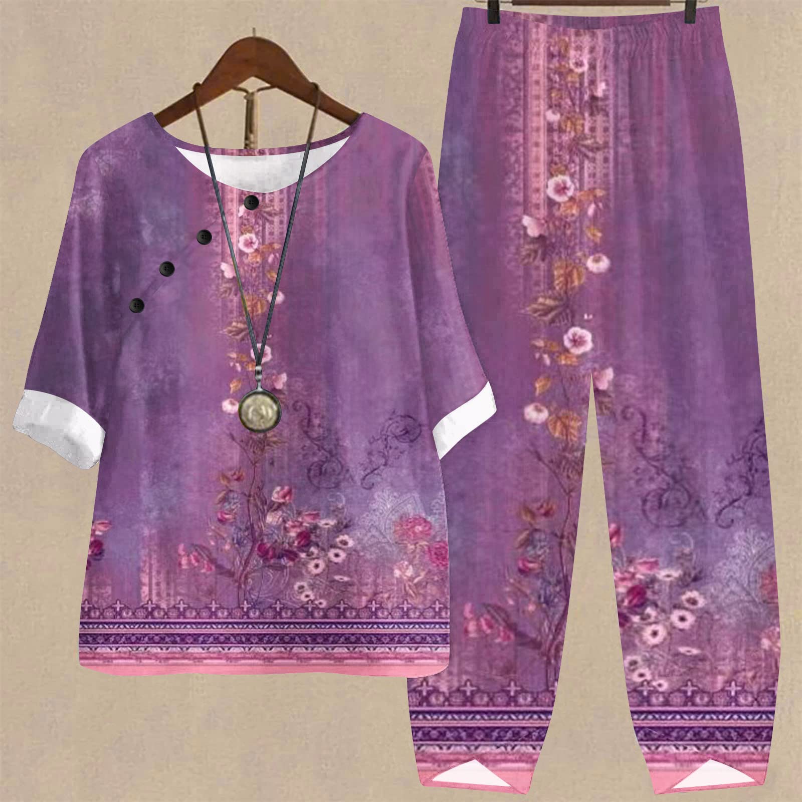 Women's Crochet 2-Piece Lounge Set - Short Sleeve Vacation Outfit for Summer Beach & Casual Wear