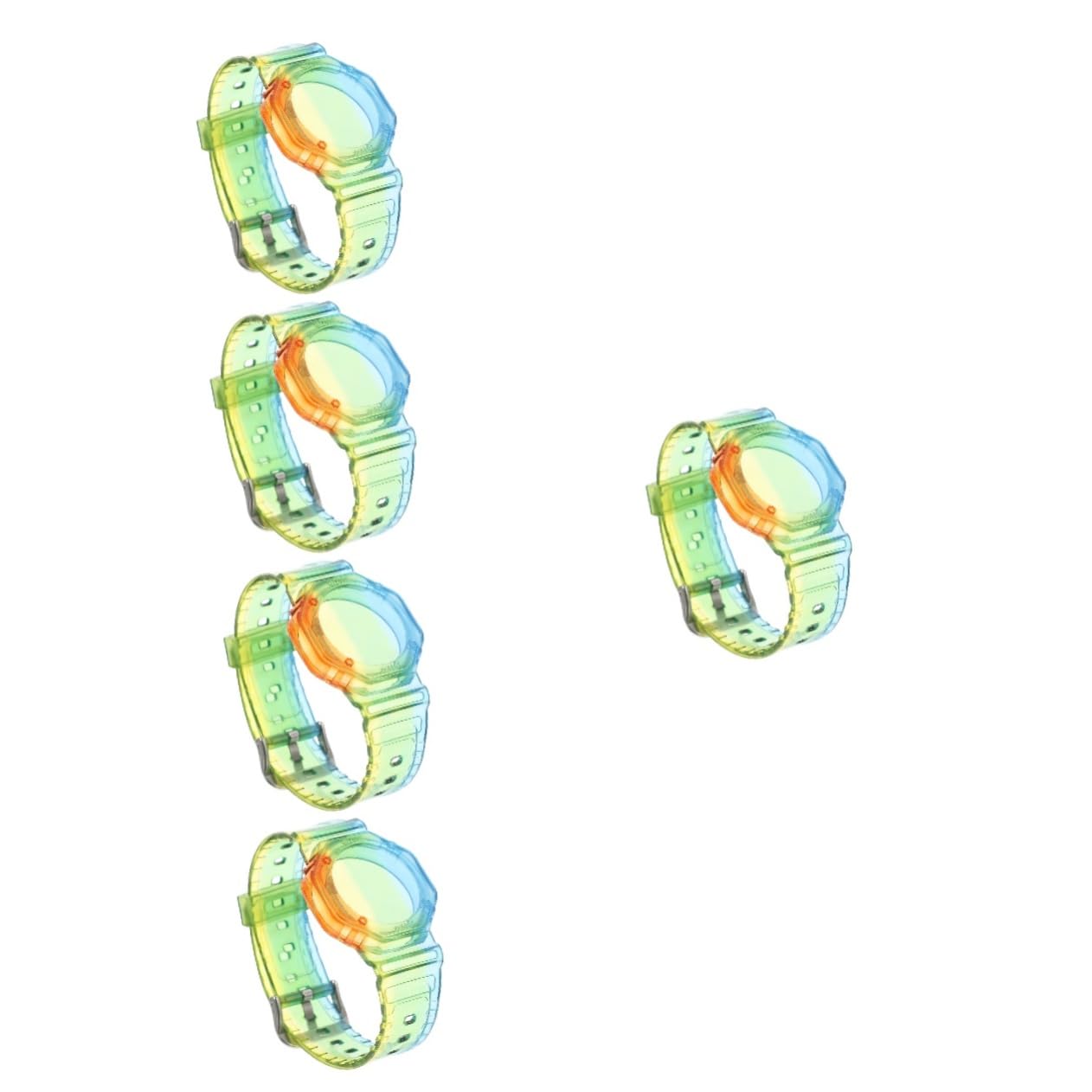 HOMSFOU Smartwatch Band Holder - Durable TPU Tracker Case Bracelet for Apple Watch, Fitbit, Garmin - Perfect for Workouts, Running, and Everyday Use